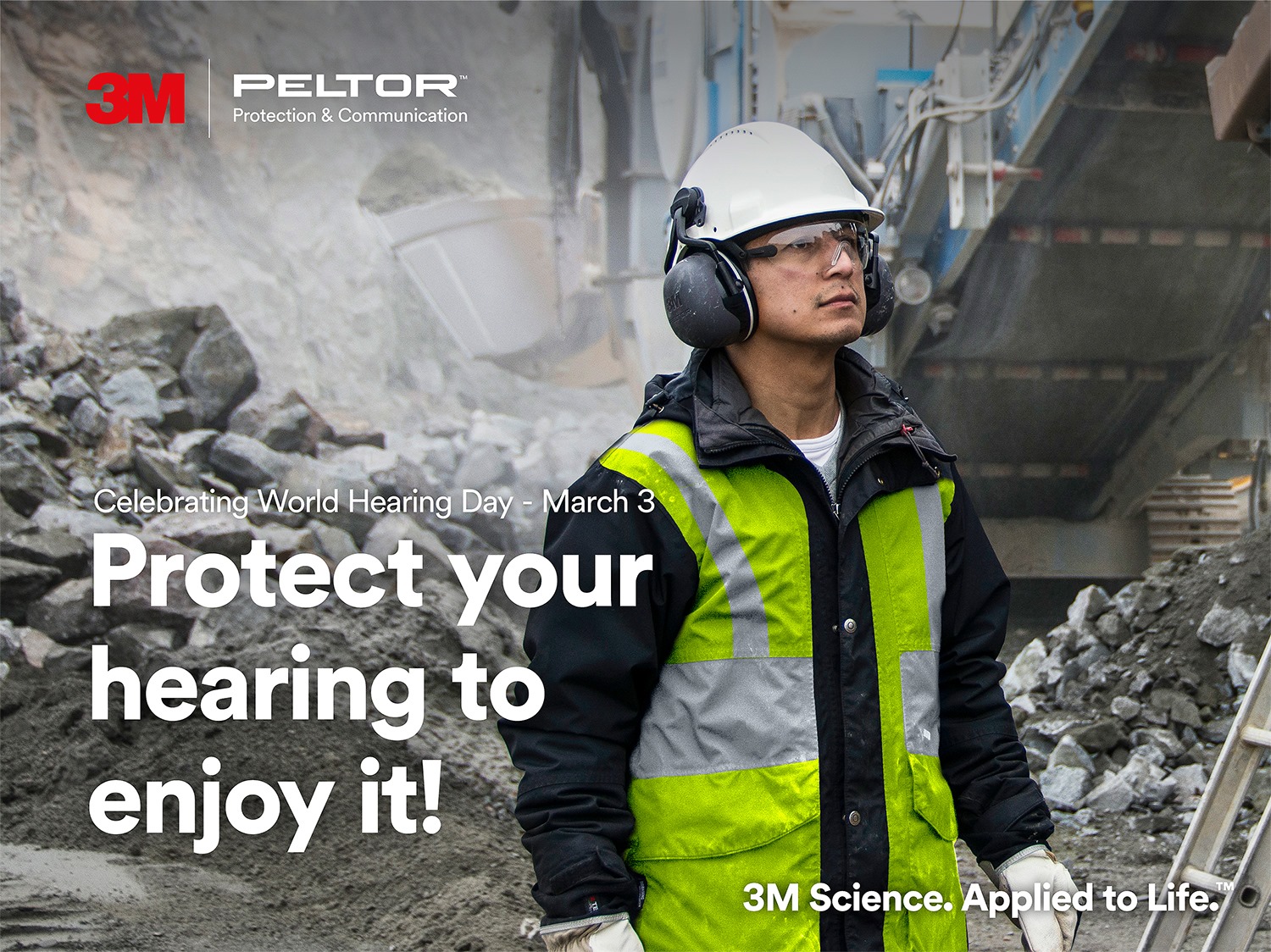 3M PELTOR CH5 High Attenuation Headset MT73H450A38 7100099845