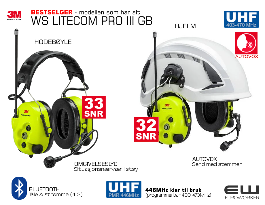 Ws Litecom Pro Iii Peltor Ws 3m Peltor Ws Litecom Pro Iii