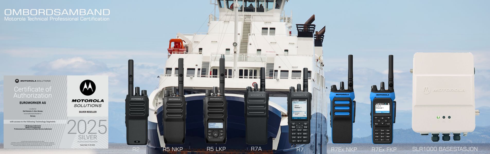 MARITIME OMBORD SAMBAND UHF VHF ONBOARD RADIOCOMMUNICATION