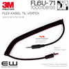 7000108135 - 3M Peltor Flex kabel til Vertex FL6U-71 (1 pins)
