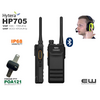 Hytera HP705 Håndholdt UHF/VHF med Bluetooth 5.0 (IP68)