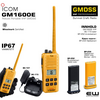 Icom IC-GM1600E Robust Portable GMDSS VHF Radio