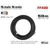 FF400 UTENDØRS 50m LOW LOSS COAX KABEL (N-male N-male) , FF400 DMT-1011-50, feedflex, antennacable