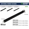 Procom Amphenol 2, 3, 4 Way Antenna Divider (splitter) - APS-02-WBS-LP-NF-CC