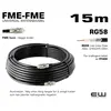 UNIVERSAL ANTENNEKABEL - 15m (FME-hunn, FME-hunn, RG58, Coax Low Loss)