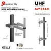 Aerial AV1314 - Side Mounted Dipole Basestation Antenna (380-470MHz)