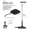 Scan Antenna MAGNET Fot med 3.65 kabel RG58 med FME hunn