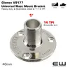 Glomex V9177 Universal Mast Mount Bracket (1"-14TPI)