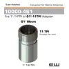 10000-461 - Antenne feste adapter Fra 1"-14TPI til G1"-11TPI converter