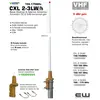 CXL 2-3LW/l 100000092 146 - 154 MHz
CXL 2-3LW/lm 100000091 153 - 162 MHz
CXL 2-3LW/hm 100000093 158 - 167 MHz
CXL 2-3LW/h 100000090 166 - 175 MHz