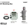 Procom 110000038 - G1 Revolving Nut
Procom CXL 1" revolving nut, small
