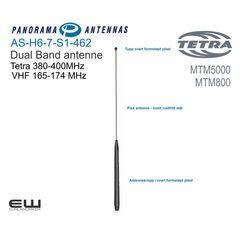 Tetra & VHF Dual Band Antennepisk - (AS-H6-7-S1-462)
