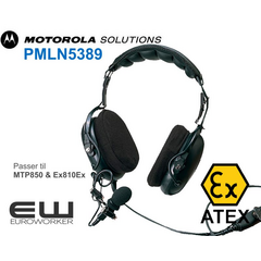 Motorola Hørselvern Headset til MTP8X0Ex (Atex)