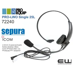 ProEquip PRO-LWO Single 25L Headset (IP100H)