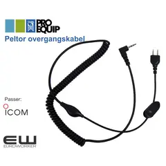 Peltor overgangskabel