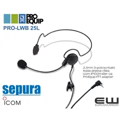ProEquip PRO-LWB 25L Neckband Headset
