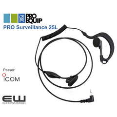 ProEquip PRO-Surveillance 25L Headset