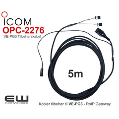 Icom OPC-2276 tilbehørskabel for VE-PG3