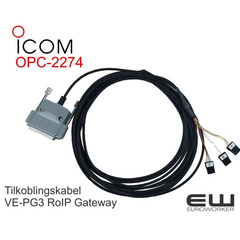 Icom OPC-2274 - Tilkoblingskabel for VE-PG3 RoIP Gateway