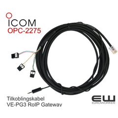 82275 - Icom OPC-2275 - Tilkoblingskabel for VE-PG3 RoIP Gateway