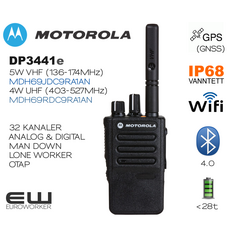 Motorola MOTOTRBO DP3441e (MDH69JDC9RA1AN - MDH69RDC9RA1AN)