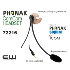 Phonak ComCom Headset (2,5mm)