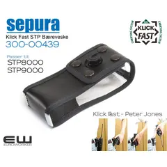 300-00439 - Sepura STP Klick Fast Bæreveske