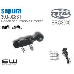 300-00861 -Sepura Console Handlebar Bracket (SRG3900)(TETRA)