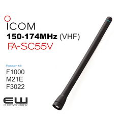 Icom VHF Antenne (FA-SC55V) 150-174MHz (F1000, M21, F3022, F3032)