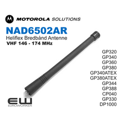 Motorola VHF146 - 174 MHz Bredbånd Antenne NAD6502AR  (GP3XX & DP1X00)