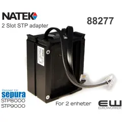 88274 - Natek Sepura STP 2 punkt batteriladeholder