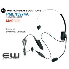 Motorola MagOne Headset med bøyle ( PMLN5974A) (DP4X00++)
