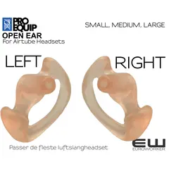Open Ear Insert - RIGHT LEFT SMALL MEDIUM LARGE
