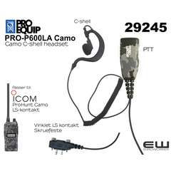 Proequip  PRO-P600LA Camo Headset (ProHunt Camo..)(29245)