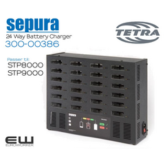 Sepura STP 24.Punkts Batterilader (Tetra) (300-00386)