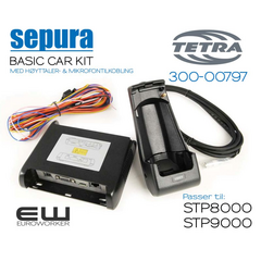 300-00797 - Sepura STP Car Kit med Høyttaler- & Mikrofontilkobling)(300-00797)
