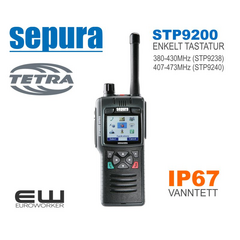 Sepura STP9200 Håndholdt Tetra terminal (Tetra)(Nødnett)