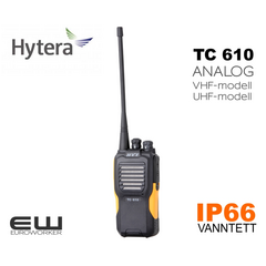Hytera HYT TC610 Analog Håndholdt Radioterminal (IP66)(VHF & UHF)