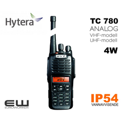 Hytera HYT TC780 Analog Håndholdt Radioterminal (IP54)(VHF & UHF)