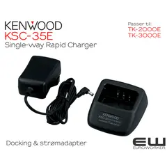 Kenwood KSC-35SE Rapid Charger (TK-3000E, TK-2000E)
