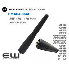 Motorola UHF Antenne til GP3XX & DP1X00  (PMAE4003A)