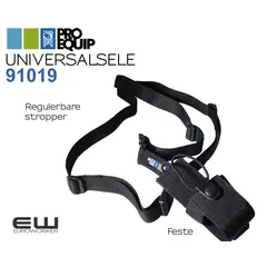 ProEquip Åpen Universal 3-punkts Radiosele - 91019