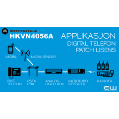 Motorola  HKVN4056A MOTOTRBO Telefon Patch Lisens (SLR5500)