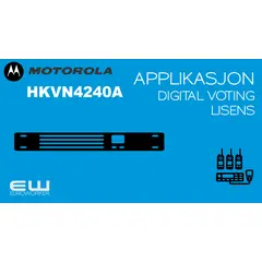Motorola HKVN4240A MOTOTRBO Digital Voting  (Lisens til SLR5500, DR3000)