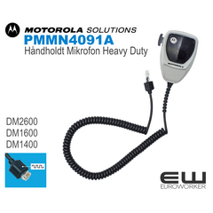 Motorola PMMN4091A Heavy Duty Håndholdt Mikrofon (DM2600, DM1600, DM1400)