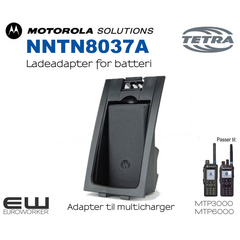 Motorola NNTN8037A  – Ladeadapter for batteri (MTP3000, MTP6000)