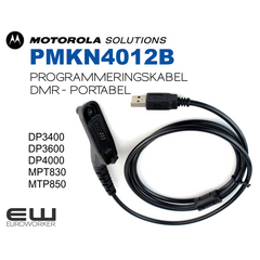 Motorola  PMKN4012B DMR Portabel USB Programmeringskabel