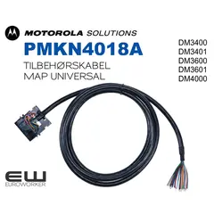 Motorola  PMKN4018A Tilbehørskabel (MAP Universalkabel) (DM3000e, DM4000e)