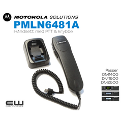 Motorola  PMLN6481A Håndsett til mobilradio (DM2600, DM1600, DM1400)