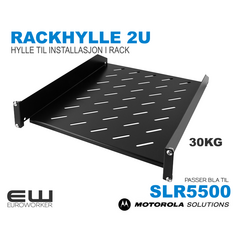 Rackhylle 19" 2U  (SLR5500)